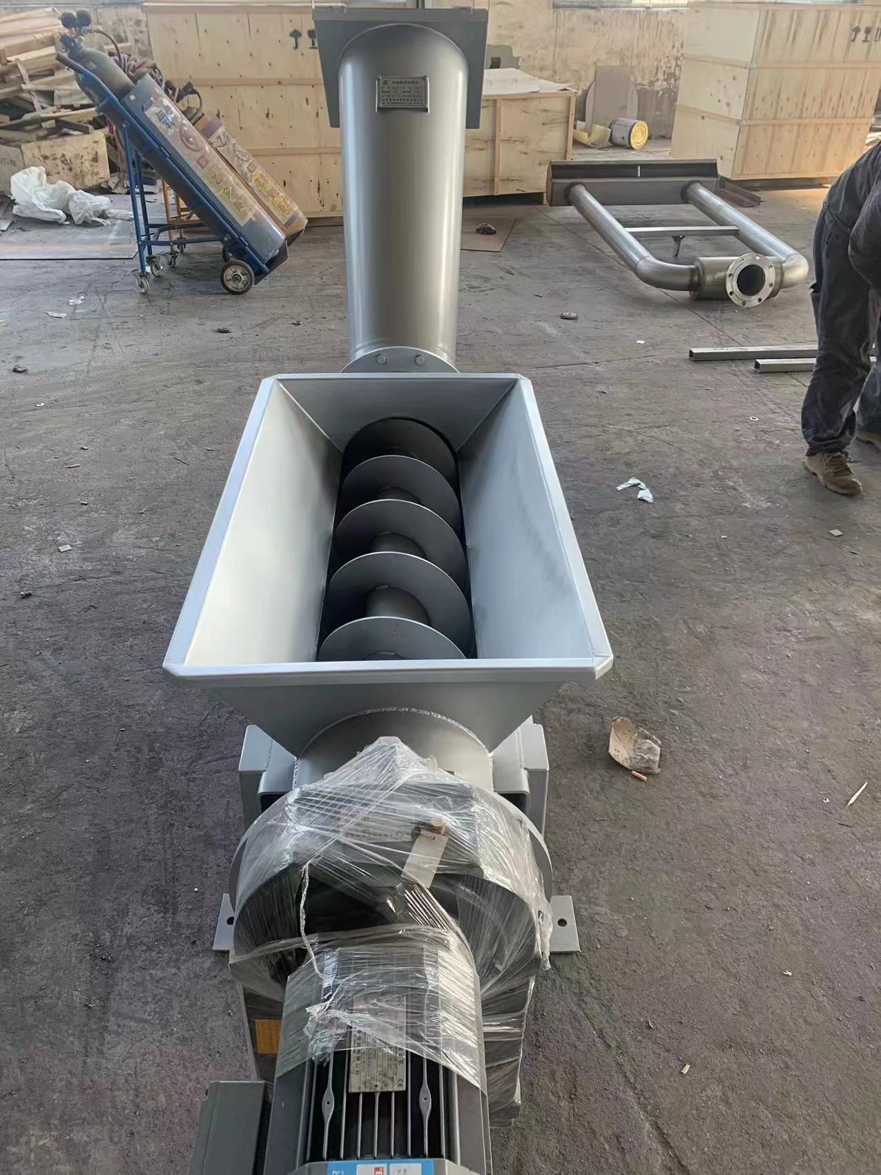 高排水螺旋压榨机的特点